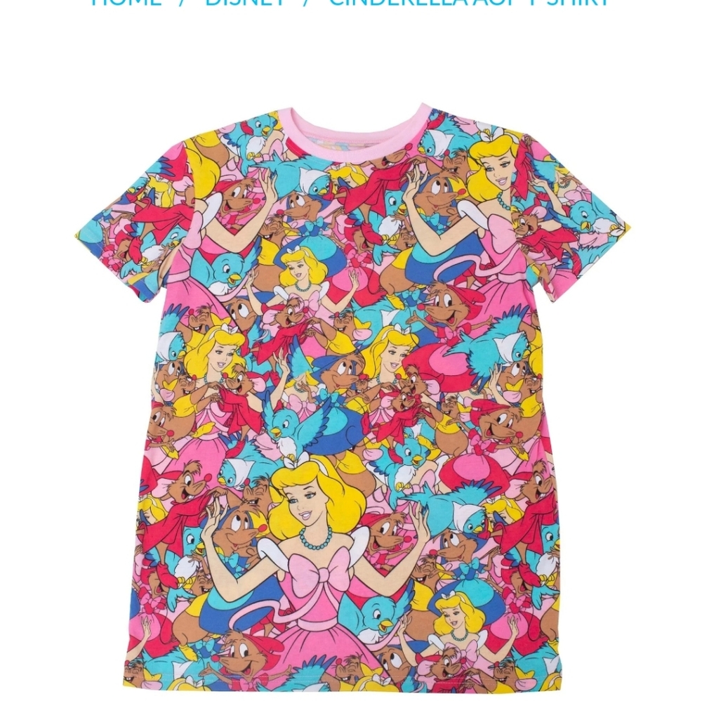 Cakeworthy CINDERELLA AOP T-SHIRT